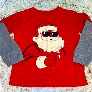 Carter’s Cool Santa Clause Long Sleeve Short